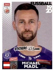 Sticker Michael Madl - Österreichische Fußball Bundesliga 2019-2020 - Panini