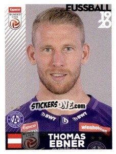 Figurina Thomas Ebner - Österreichische Fußball Bundesliga 2019-2020 - Panini