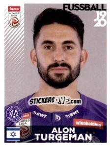 Sticker Alon Turgeman - Österreichische Fußball Bundesliga 2019-2020 n. 113 - Panini