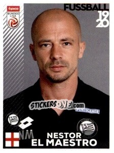 Figurina Nestor El Maestro - Österreichische Fußball Bundesliga 2019-2020 n. 119 - Panini
