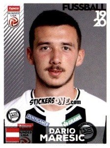 Sticker Dario Maresic - Österreichische Fußball Bundesliga 2019-2020 n. 127 - Panini