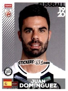 Sticker Juan Dominguez - Österreichische Fußball Bundesliga 2019-2020 n. 134 - Panini