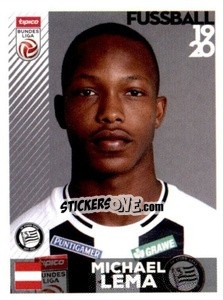 Figurina Michael Lema - Österreichische Fußball Bundesliga 2019-2020 n. 138 - Panini