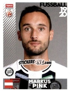 Sticker Markus Pink - Österreichische Fußball Bundesliga 2019-2020 n. 139 - Panini
