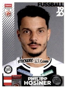 Sticker Philipp Hosiner - Österreichische Fußball Bundesliga 2019-2020 - Panini