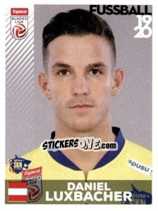 Figurina Daniel Luxbacher - Österreichische Fußball Bundesliga 2019-2020 n. 159 - Panini