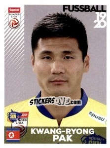 Sticker Kwang-Ryong Pak - Österreichische Fußball Bundesliga 2019-2020 - Panini