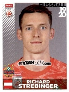 Sticker Richard Strebinger - Österreichische Fußball Bundesliga 2019-2020 - Panini