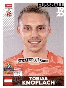 Sticker Tobias Knoflach - Österreichische Fußball Bundesliga 2019-2020 - Panini