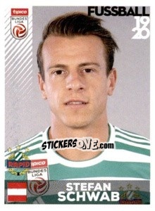 Sticker Stefan Schwab - Österreichische Fußball Bundesliga 2019-2020 - Panini