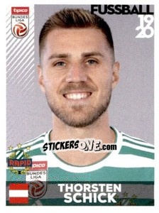 Figurina Thorsten Schick - Österreichische Fußball Bundesliga 2019-2020 n. 188 - Panini