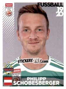 Cromo Philipp Schobesberger - Österreichische Fußball Bundesliga 2019-2020 - Panini