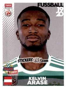 Sticker Kelvin Arase - Österreichische Fußball Bundesliga 2019-2020 - Panini