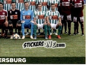 Sticker Mannschaft (puzzle 4) - Österreichische Fußball Bundesliga 2019-2020 - Panini