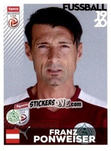 Sticker Franz Ponweiser - Österreichische Fußball Bundesliga 2019-2020 - Panini