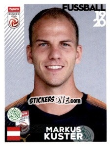 Figurina Markus Kuster - Österreichische Fußball Bundesliga 2019-2020 n. 201 - Panini