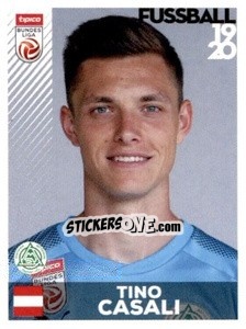 Figurina Tino Casali - Österreichische Fußball Bundesliga 2019-2020 n. 202 - Panini