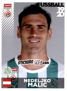 Figurina Nedeljko Malic - Österreichische Fußball Bundesliga 2019-2020 n. 204 - Panini