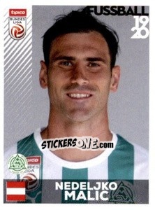 Sticker Nedeljko Malic - Österreichische Fußball Bundesliga 2019-2020 - Panini