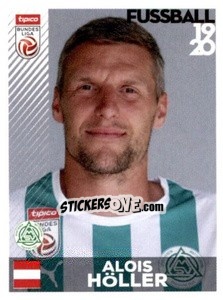 Sticker Alois Höller - Österreichische Fußball Bundesliga 2019-2020 - Panini