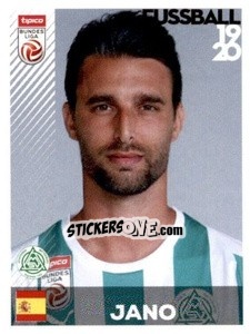Sticker Jano - Österreichische Fußball Bundesliga 2019-2020 - Panini