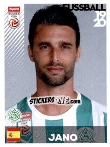 Sticker Jano - Österreichische Fußball Bundesliga 2019-2020 n. 210 - Panini