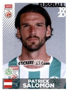 Cromo Patrick Salomon - Österreichische Fußball Bundesliga 2019-2020 n. 215 - Panini