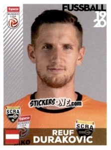 Figurina Reuf Durakovic - Österreichische Fußball Bundesliga 2019-2020 n. 229 - Panini