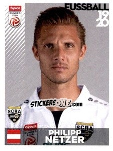 Sticker Philipp Netzer - Österreichische Fußball Bundesliga 2019-2020 - Panini