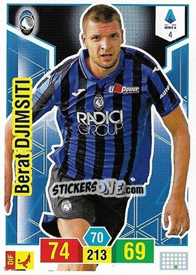 Sticker Berat Djimsiti - Calciatori 2019-2020. Adrenalyn XL - Panini