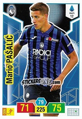 Sticker Mario Pašalic - Calciatori 2019-2020. Adrenalyn XL n. 12 - Panini