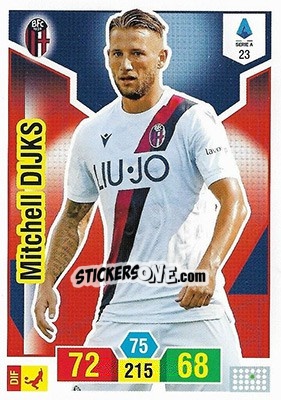 Sticker Mitchell Dijks - Calciatori 2019-2020. Adrenalyn XL - Panini