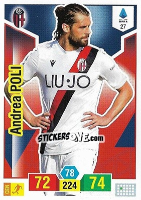 Cromo Andrea Poli - Calciatori 2019-2020. Adrenalyn XL - Panini