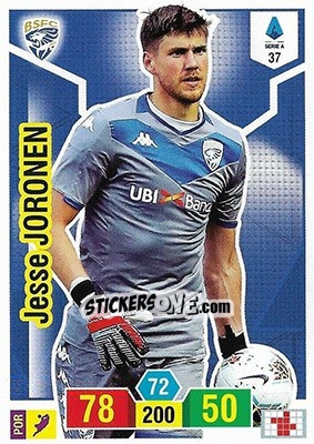 Figurina Jesse Joronen - Calciatori 2019-2020. Adrenalyn XL - Panini