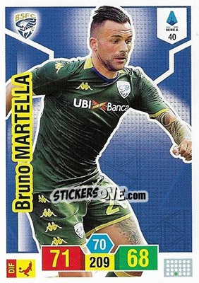 Cromo Bruno Martella - Calciatori 2019-2020. Adrenalyn XL - Panini