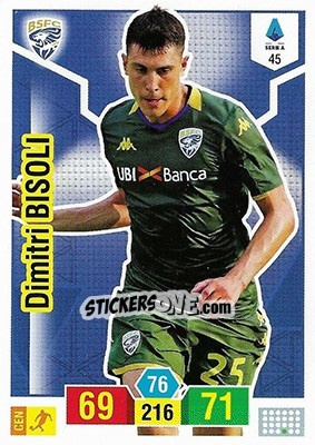 Sticker Dimitri Bisoli - Calciatori 2019-2020. Adrenalyn XL - Panini