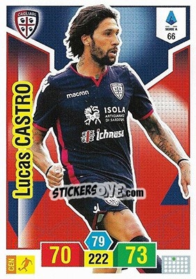 Cromo Lucas Castro - Calciatori 2019-2020. Adrenalyn XL - Panini