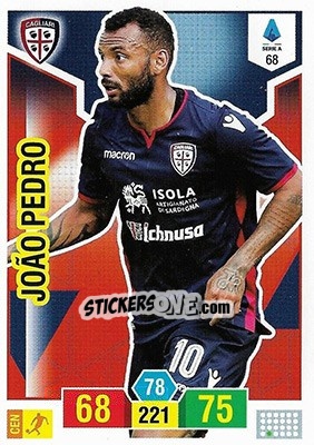 Figurina João Pedro - Calciatori 2019-2020. Adrenalyn XL - Panini