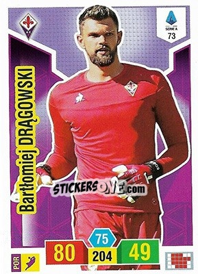 Figurina Bartłomiej Drągowski - Calciatori 2019-2020. Adrenalyn XL - Panini