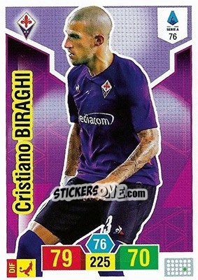 Sticker Cristiano Biraghi - Calciatori 2019-2020. Adrenalyn XL - Panini