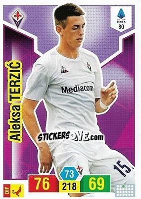 Sticker Aleksa Terzic - Calciatori 2019-2020. Adrenalyn XL - Panini