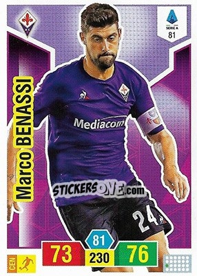 Cromo Marco Benassi - Calciatori 2019-2020. Adrenalyn XL - Panini