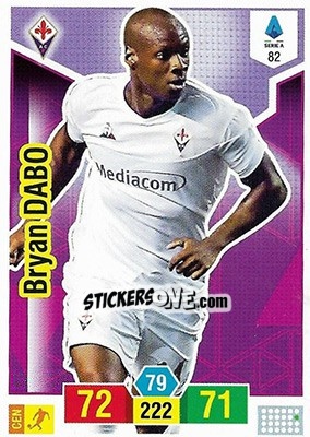 Figurina Bryan Dabo - Calciatori 2019-2020. Adrenalyn XL - Panini