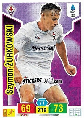 Cromo Szymon Żurkowski - Calciatori 2019-2020. Adrenalyn XL - Panini