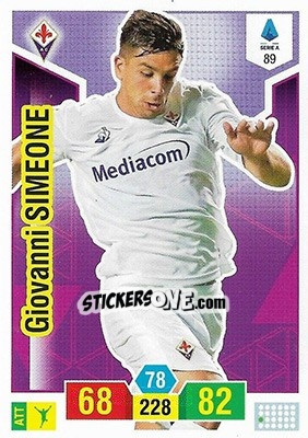 Figurina Giovanni Simone - Calciatori 2019-2020. Adrenalyn XL - Panini