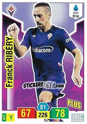 Sticker Franck Ribéry - Calciatori 2019-2020. Adrenalyn XL n. 89bis - Panini