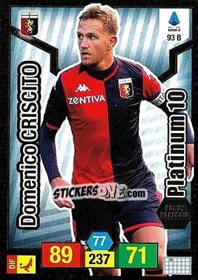 Sticker Domenico Criscito - Calciatori 2019-2020. Adrenalyn XL - Panini