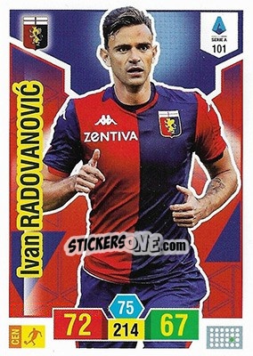 Cromo Ivan Radovanovic - Calciatori 2019-2020. Adrenalyn XL - Panini