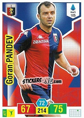 Cromo Goran Pandev - Calciatori 2019-2020. Adrenalyn XL - Panini