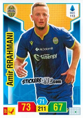 Sticker Amir Rrahmani - Calciatori 2019-2020. Adrenalyn XL n. 113 - Panini